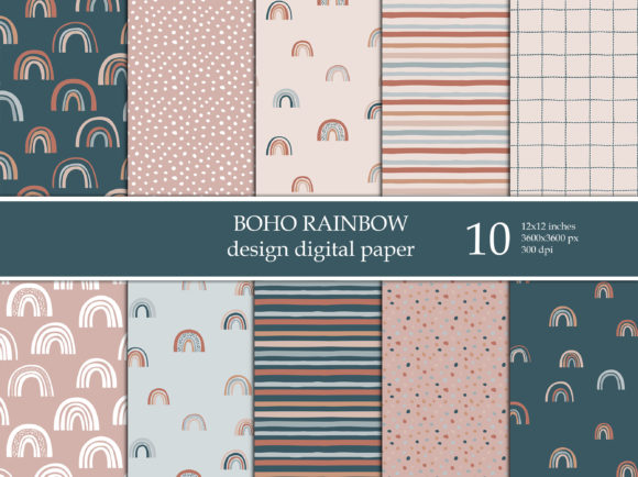 Download Rainbow Scrapbook Paper - Scrapbook paper Collection